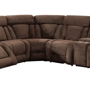 Milton Greens Stars Emerald Sectional Sofa, Dark