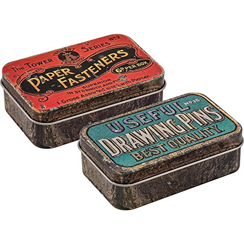 Tim Holtz Idea-Ology Metal Trinket Tins