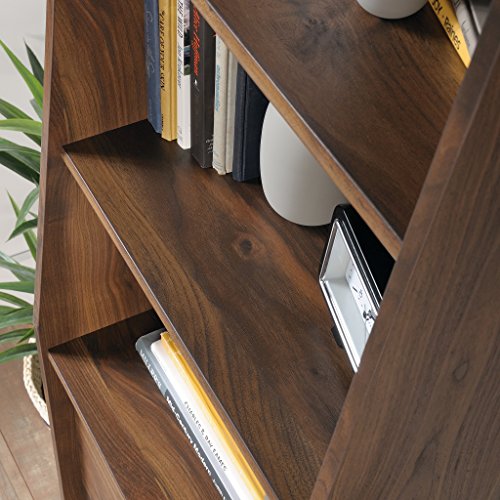 Sauder 2 tier Harvey Park Narrow Bookcase, Grand Walnut finish