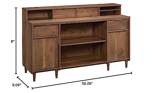 Sauder Clifford Place Organizer Hutch, Grand Walnut finish