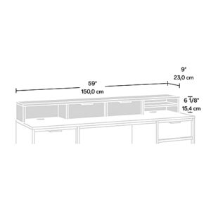 Sauder Clifford Place Organizer Hutch, Grand Walnut finish