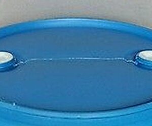 55 Gallon Blue Water Barrel | Solid Mold |2 Inch Bung Holes, Good for Long Term Drinking Water Use | BPA Free