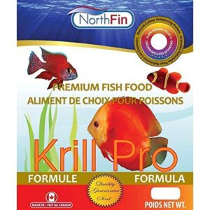 northfin krill pro net wt: 250g - sinking pellet size: 3mm