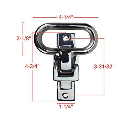 Extreme Max 5001.5789 Folding Trailer Step - 2-1/8" x 4-1/4"