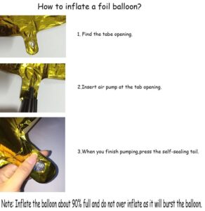 goer 42 inch gold number 18 81 balloon,jumbo foil helium balloons for 18th 81st birthday party decorations and anniversary event