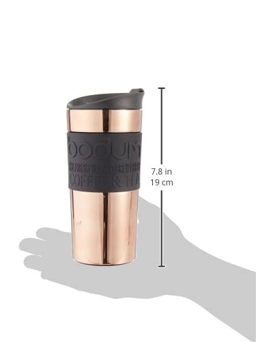 Bodum Travel Mug, 12 oz, Gold