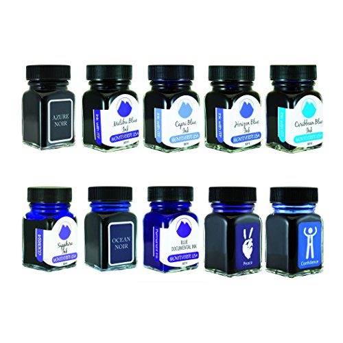 Monteverde Bloo Ink Collection Gift Set Fountain Pen Refill, (MV12377)