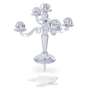 Fancy That 5228997 Cake Candelabra Birthday Holder with 9 Candles, 6.566, Assorted