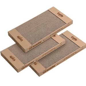 Best Pet Supplies Catify Cat Scratcher Pad - Wide (3 Pack)