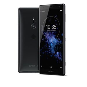 sony xperia xz2 unlocked smarphone - dual sim - 5.7" screen - 64gb - liquid black (us warranty)