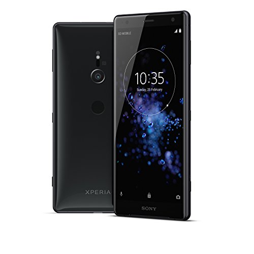 Sony Xperia XZ2 Unlocked Smarphone - Dual SIM - 5.7" Screen - 64GB - Liquid Black (US Warranty)