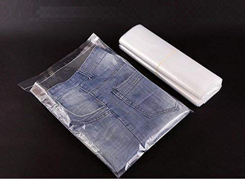 ericotry 100Pcs Clear Resealable Cello / Cellophane Bags Treat Bag Packaging Bags with Adhesive Closure Good for Bakery Candle Candies Cookies Snacks Poly Bags (9" X 12")