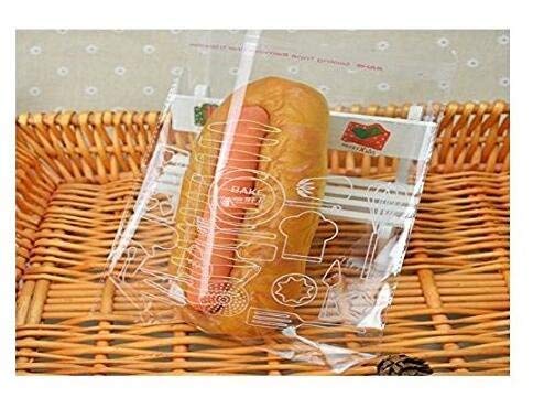 ericotry 100Pcs Clear Resealable Cello / Cellophane Bags Treat Bag Packaging Bags with Adhesive Closure Good for Bakery Candle Candies Cookies Snacks Poly Bags (9" X 12")