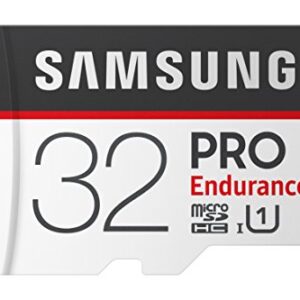 Samsung PRO Endurance 32GB 100MB/s (U1) MicroSDXC Memory Card with Adapter (MB-MJ32GA/AM) , Black/White