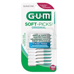 GUM Soft-Picks Original Dental Picks, 150 Count (Pack of 6)