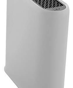 Berghoff LEO Polypropylene (PP) Universal Knife Block 9"x 9.25" x 3" Grey Anti-skid Base Two-tone Knife Insert Store up to 8 knives Space-efficient