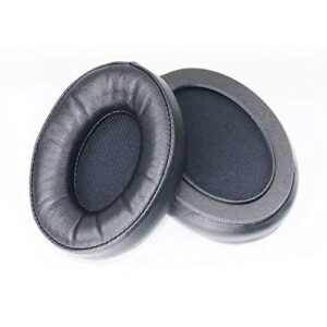 newfantasia replacement earpads compatible with sennheiser hd650 / hd600 / hd580 / hd565 / hd545 headphones sheepskin leather memory foam ear pad cushions
