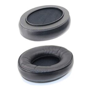 NewFantasia Replacement Earpads Compatible with Sennheiser HD650 / HD600 / HD580 / HD565 / HD545 Headphones Sheepskin Leather Memory Foam Ear Pad Cushions