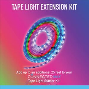 Cree Connected Max Smart Tape Light Extension Kit, Color Changing Tape Light Kit, 11W, Tunable White 2200K-6500K, 1 Pack
