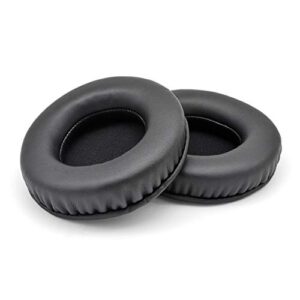 1 pair earpads replacement foam ear pads pilow cushions cover cups earmuff compatible with onkyo es-fc300 headset headphones (black)