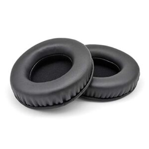 1 Pair Earpads Replacement Foam Ear Pads Pilow Cushions Cover Cups Earmuff Compatible with Onkyo Es-FC300 Headset Headphones (Black)