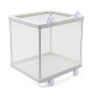 White Nylon Mesh Fish Fry Hatchery Breeder Box Separation Net by XMHF