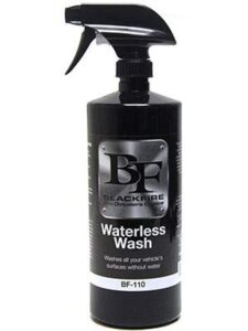 blackfire pro detailers choice bf-110 waterless wash, 32 oz.