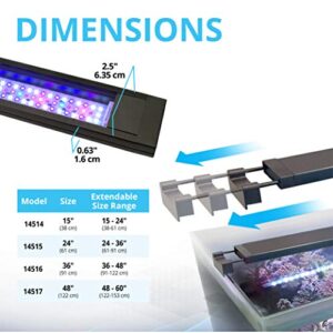 Fluval Sea Marine 3.0 LED Aquarium Lighting for Coral Growth, 32 Watts, 24-34 Inches