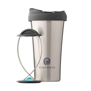 highwave brewfish stainless 16 oz. with earthlid