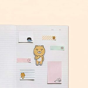 KAKAO FRIENDS 4 Sticky Memo Pad - Apeach Sticky Memo Pad