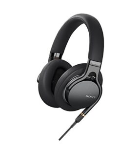 sony mdr1am2 wired high resolution audio overhead headphones, black (mdr-1am2/b), 9.2 x 4.4 x 10.2 inches
