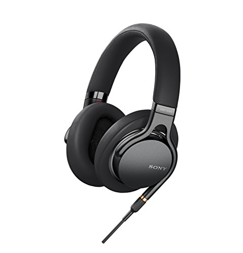 Sony MDR1AM2 Wired High Resolution Audio Overhead Headphones, Black (MDR-1AM2/B), 9.2 x 4.4 x 10.2 inches