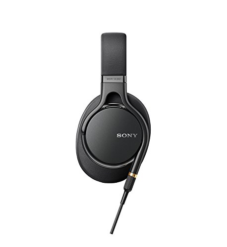 Sony MDR1AM2 Wired High Resolution Audio Overhead Headphones, Black (MDR-1AM2/B), 9.2 x 4.4 x 10.2 inches