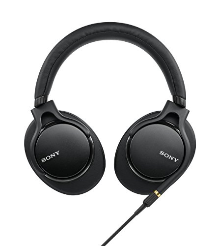 Sony MDR1AM2 Wired High Resolution Audio Overhead Headphones, Black (MDR-1AM2/B), 9.2 x 4.4 x 10.2 inches