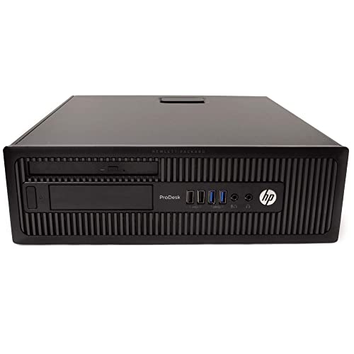 HP ProDesk 600 G1 SFF Slim Business Desktop Computer, Intel i5-4570 up to 3.60 GHz, DVD, USB 3.0, Windows 10 Pro 64 Bit (Renewed) (8GB RAM | 500GB HDD) (Renewed)