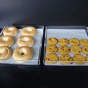 Displays2buy Acrylic Pastry Bakery Donut Bagels Cookie Display Case w/3 trays