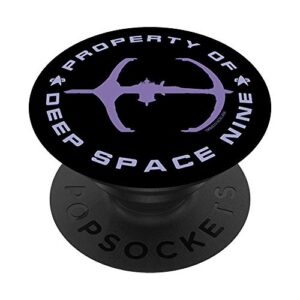 star trek property of ds9 popsockets stand for smartphones and tablets popsockets popgrip: swappable grip for phones & tablets