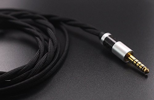 KK Cable TV-AK HiFi WM1A/1Z, NW-ZX300A, PHA-2A 4.4MM Male Balanced for LCD-2 LCD-3 LCD-4 LCD-X LCD-XC etc. Headphones, TV-AK (1.5M/4.9ft)