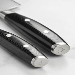 Yaxell Mon Chef's & Utility Knife 2 Piece Set - Made in Japan - VG10 Stainless Steel