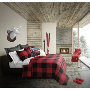 safdie & co. luxury set comforter, king, red/black 3 - 60545.3k.11