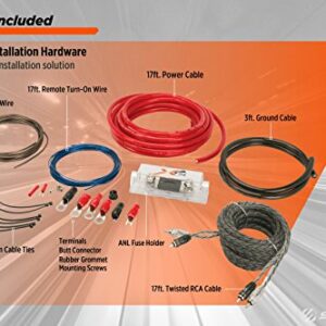 SCOSCHE X2AKA95 Ultra High Current Single Amp Kit