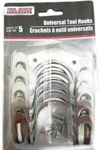 universal utility tool hooks; 5 per pack - (2 packs)