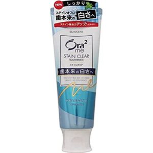sunstar ora2 me stain clear paste natural mint 130g
