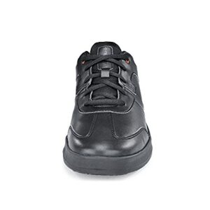 Shoes for Crews Liberty, Women's Slip Resistant, Food Service Work Sneakers, Black, Size 8 Medium