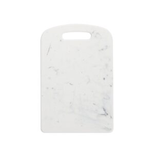dexas cutting board with rounded corners, 8.75 x 11 inches, polymarble color