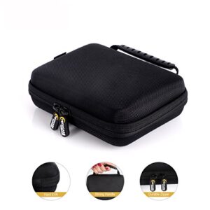 Travel Carrying Case Hard Cover Protective for Emp10 Hi-Dow, Tenstim Tens Unit Muscle Stimulator Water Resistant Shockproof Dustproof Case