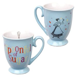 Paladone Mary Poppins Ceramic Coffee Mug-Officially Licensed Disney Merchandise, 1 Count (Pack of 1), Multi-Colour