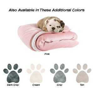 Waterproof Pet Blanket – Reversible Pink Throw Protects Couch, Car, Bed from Spills, Stains, or Fur – Dog and Cat Blankets by Petmaker (50x60)