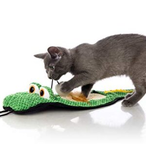 Hartz Just For Cats Gator Scratch Toy Mat (color may vary), All Breed Sizes