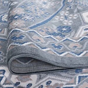 Universal Rugs Logan Area Rug, 4' x 5', Gray